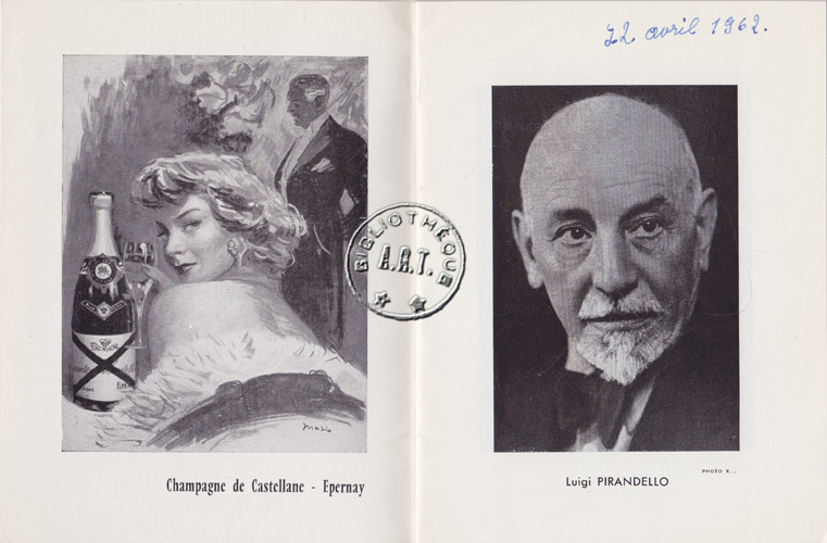 Les programmes de Théatre de l\